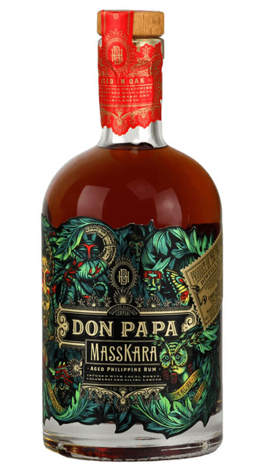 Don Papa - MassKara  Rum from Philippines