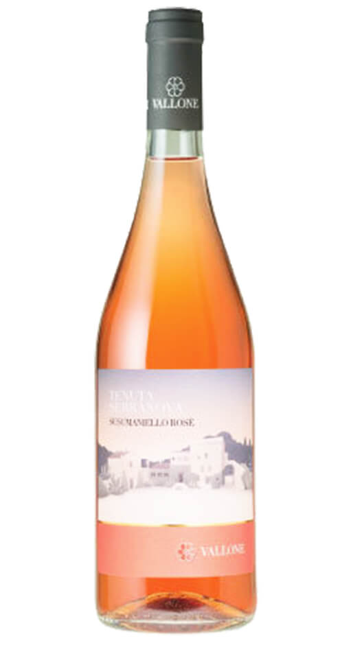 Salento Rosato Susumaniello IGP - Tenuta Serranova - Vallone Bottle of Italy