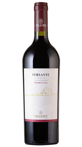 Salento Rosso Versante Primitivo IGP - Vallone Bottle of Italy