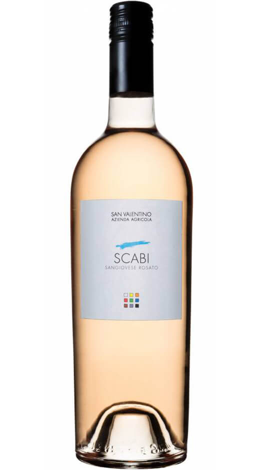 Sangiovese Rubicone BIO IGT 2020 - Scabi Rosato - San Valentino Bottle of Italy
