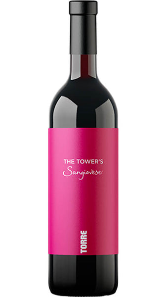 Sangiovese di Romagna Superiore - The Tower's DOC 2018 - Torre San Martino Bottle of Italy