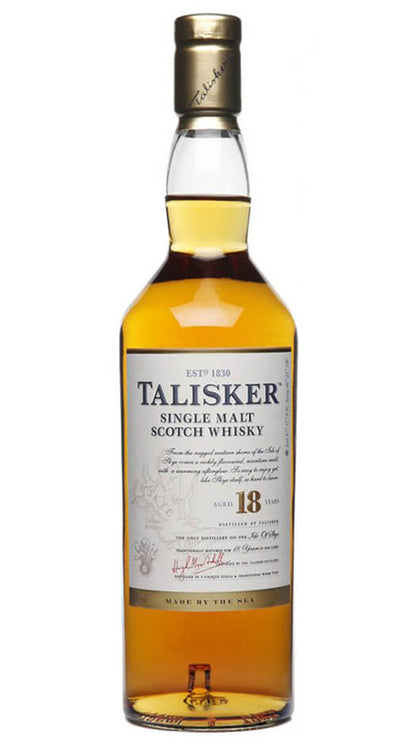 Single Malt Scotch Whisky 18 Years Old 70cl - Talisker