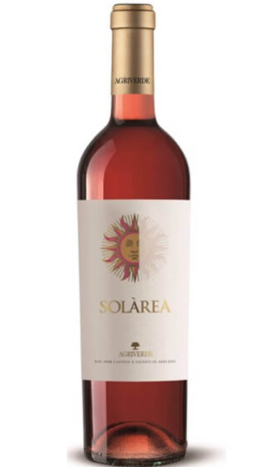 Solarea Cerasuolo d'Abruzzo Rosato - DOC 2020 - Agriverde Bottle of Italy