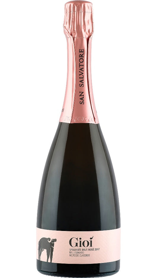 Spumante Brut Rosè Millesimato 2018 - Gioì - San Salvatore 1988 Bottle of Italy