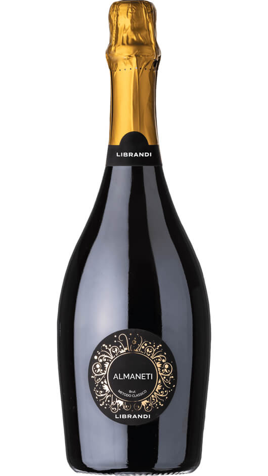 Spumante Metodo Classico - Almaneti Brut 2018 - Librandi Bottle of Italy