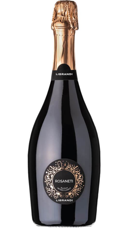 Spumante Metodo Classico - Rosaneti Brut 2018 - Librandi Bottle of Italy