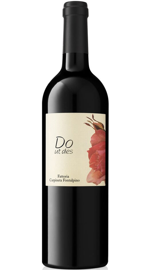 Supertuscan BIO IGT 2017 - Do Ut Des - Carpineta Fontalpino Bottle of Italy
