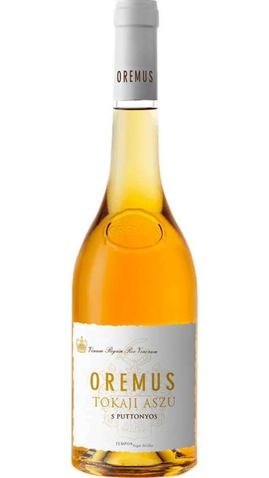 Tokaji 5 Puttonyos Aszu 0,5L 2010 - Oremus Bottle of Italy
