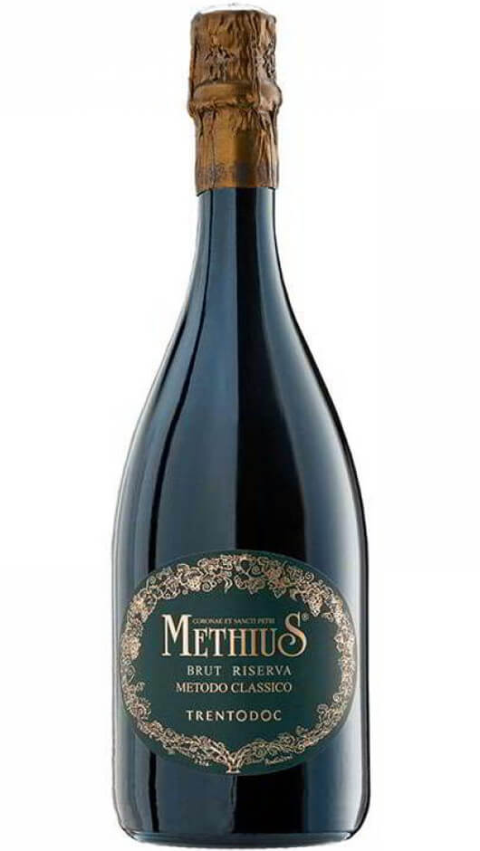 Trento Brut Riserva - Methius - DOC 2015 - Dorigati Bottle of Italy