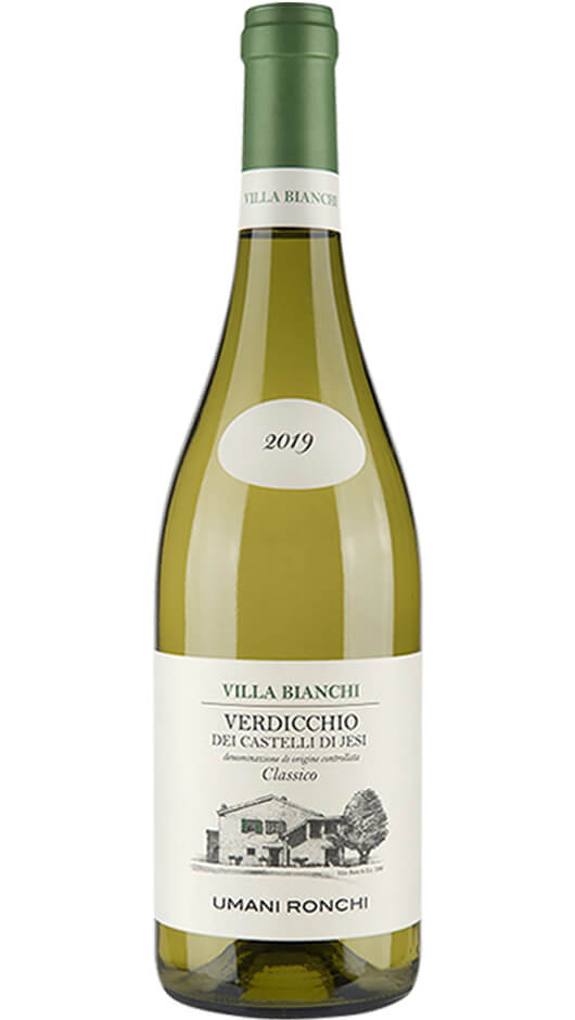 Verdicchio dei Castelli di Jesi Classico DOC 2020 - Villa Bianchi - Umani Ronchi Bottle of Italy