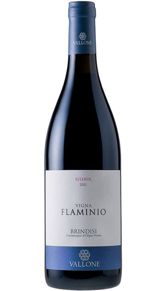 Vigna Flaminio Riserva DOP 2016 - Vallone Bottle of Italy