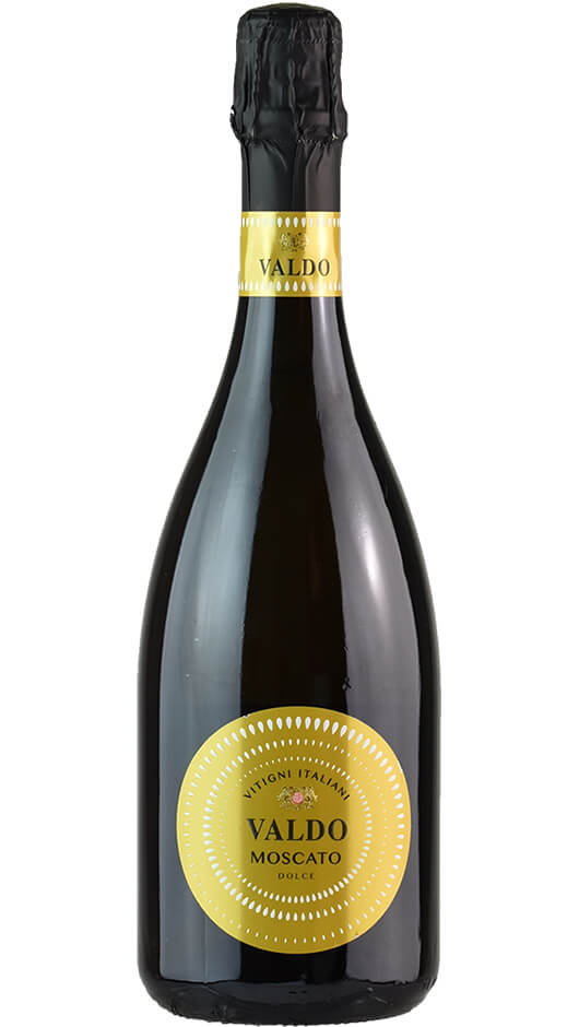 Vino Spumante Moscato Dolce Valdo – Bottle of Italy