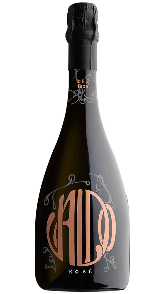 Rosé Brut Schaumwein – of Italy – Herkunft Bottle Valdo –