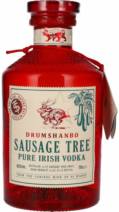 Vodka Sausage Tree Pure Irish 70cl