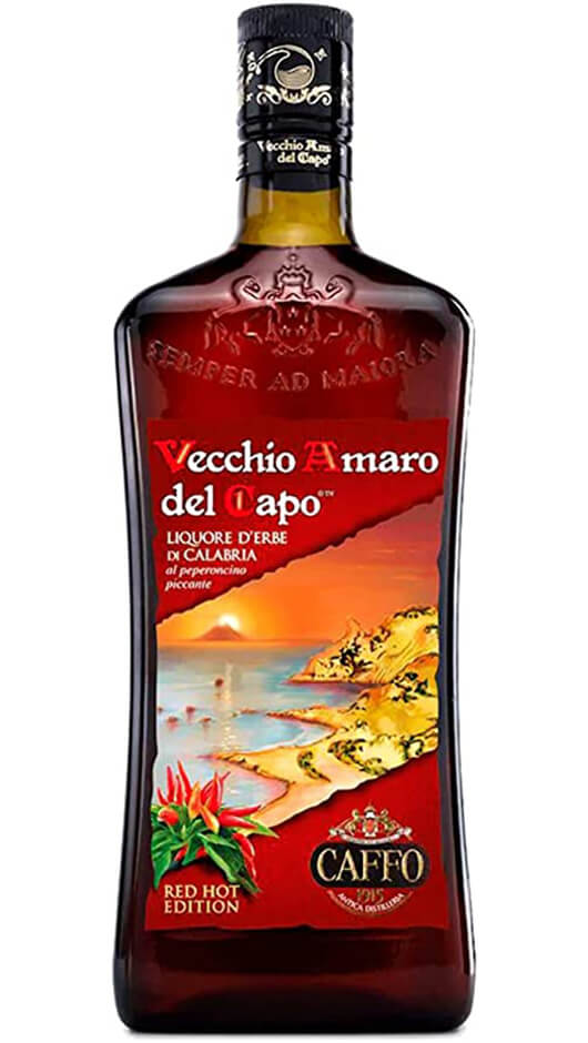 Vecchio Amaro del Capo Red Hot 100cl – Bottle of Italy