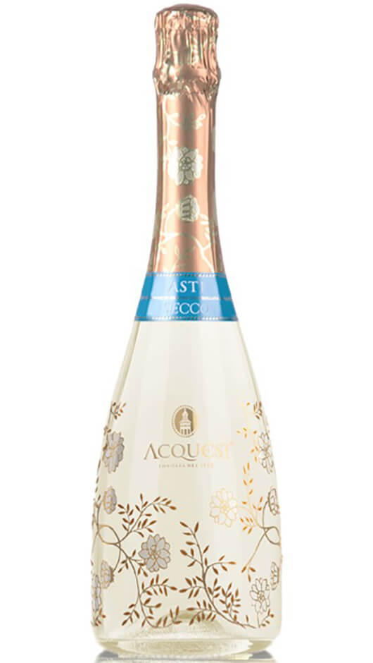 Asti Secco Piemonte DOCG Spumante - "ACQUESI" - Cuvage - Bottle of Italy