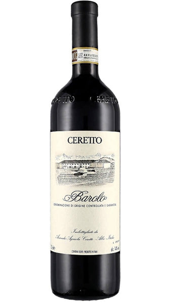 Barolo DOCG 2017 - Ceretto Bottle of Italy