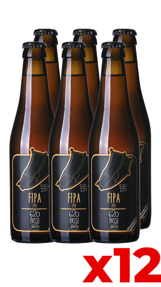 Fipa Ambrata 33cl  - 620 Passi - Cassa da 12 Bott. Bottle of Italy