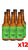 La Beer del Poeta - IPA al Farro 33cl - Case of 12 Bottles