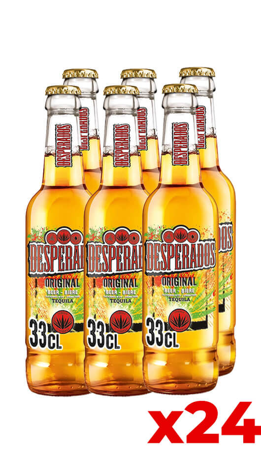Desperados 33cl - Cassa da 24 bot. Bottle of Italy