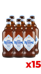 30 Birra Messina Cristalli di Sale cl 50 + 6 Bicchieri + Vassoio OMAGGIO 