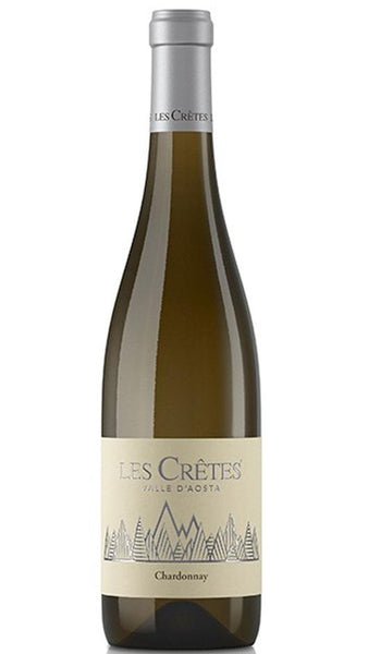 Chardonnay 2021 DOP - LES CRETES Bottle of Italy
