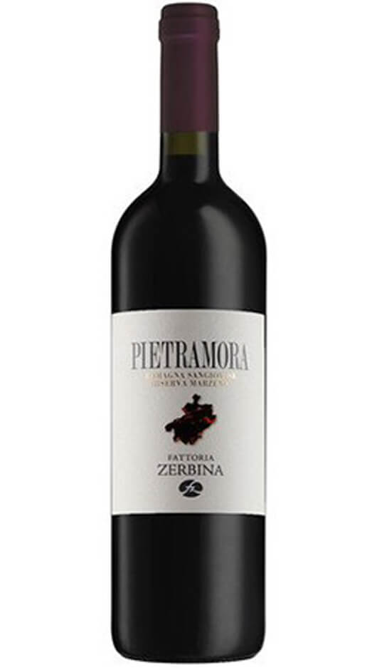 Pietramora Sangiovese Riserva Marzeno DOC 2016 - Zerbina Bottle of Italy