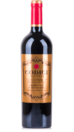 Primitivo - Manduria DOC - Codici