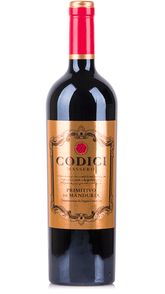 Primitivo 2015 - Manduria DOC - Codici Bottle of Italy
