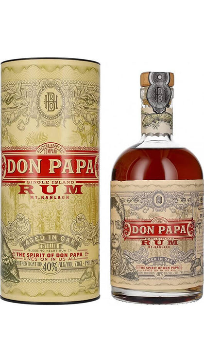 Rum Don Papa 7 Anni 70cl - Coffret
