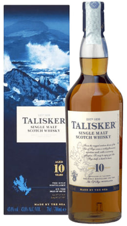 Single Malt Scotch Whisky 10 Years Old 70cl - Talisker (Eingepackt)