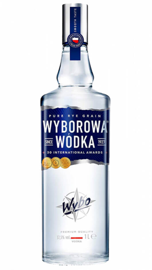 Vodka Wyborowa 70cl Bottle of Italy